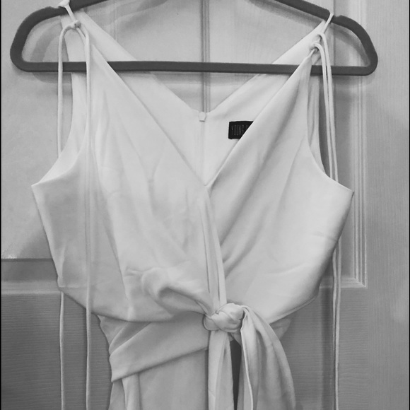 white wrap up top ♡ - Picture 3 of 4